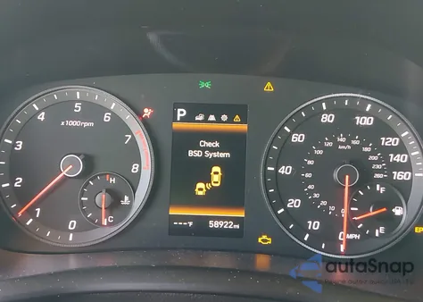 2019 Hyundai Sonata Sport z USA, uszkodzony, nr VIN 5NPE34AF0KH731069